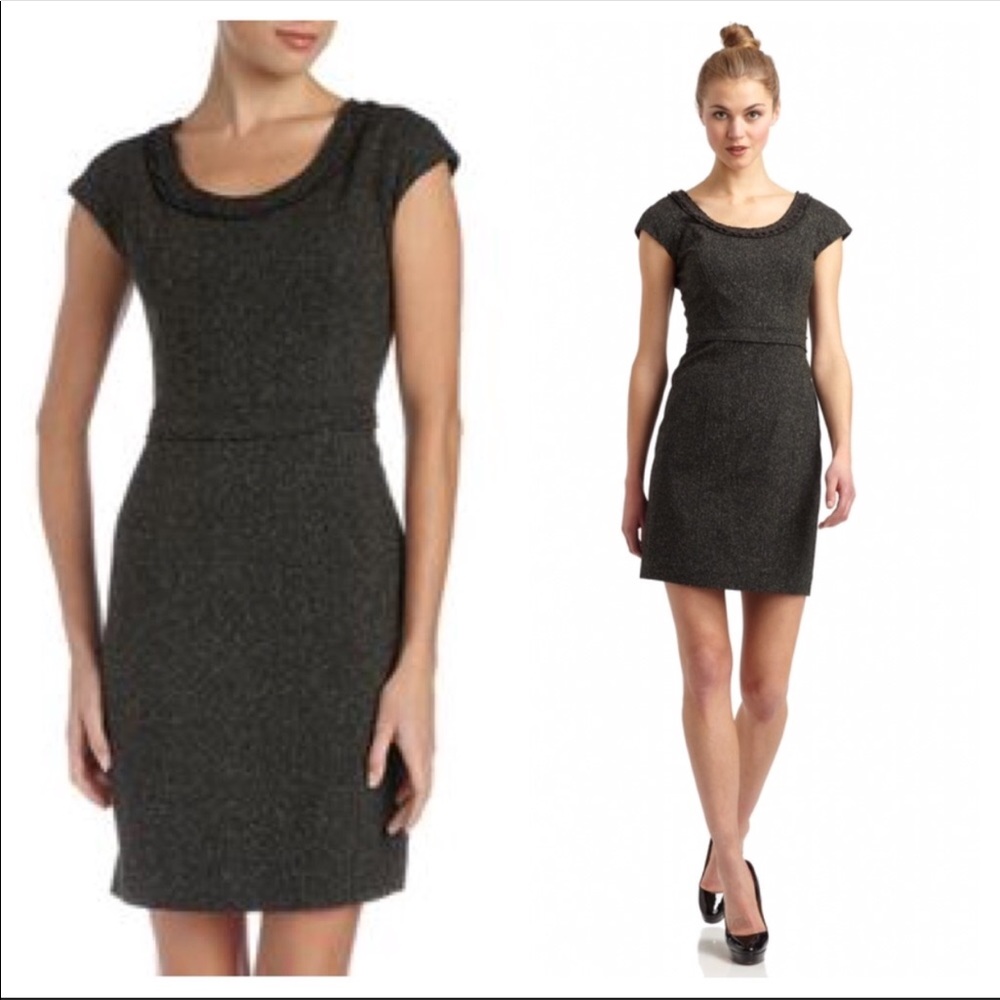 NEW Rebecca Taylor Boucle Tweed Sheath Dress